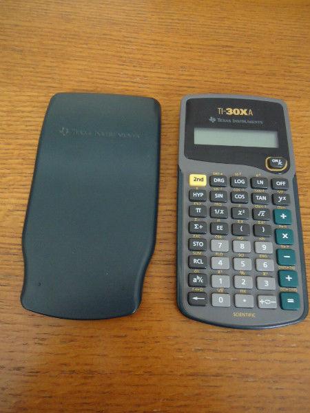 Texas Instruments Scientific Calculator Model TI-30XA