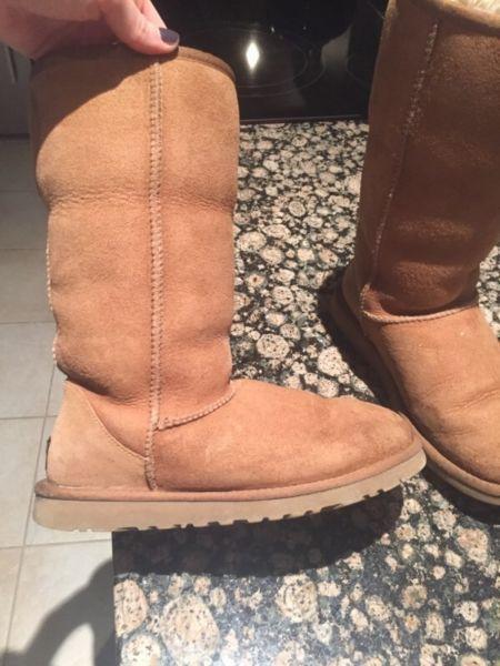 Authentic woman uggs size 5
