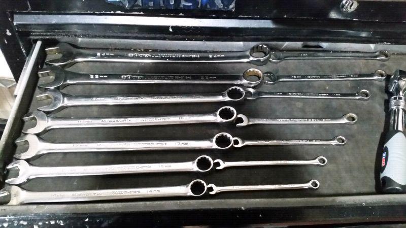 Mastercraft 14pc wrench set