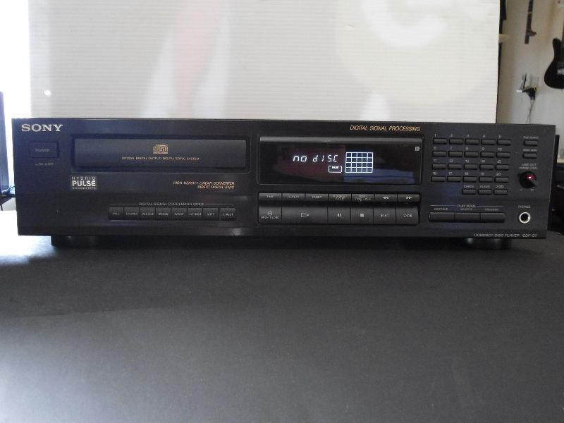 Lecteur CD SONY CDP-D7 Compact Disc CD player