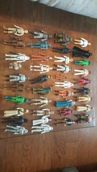 Star wars figurines 1977 a 1983