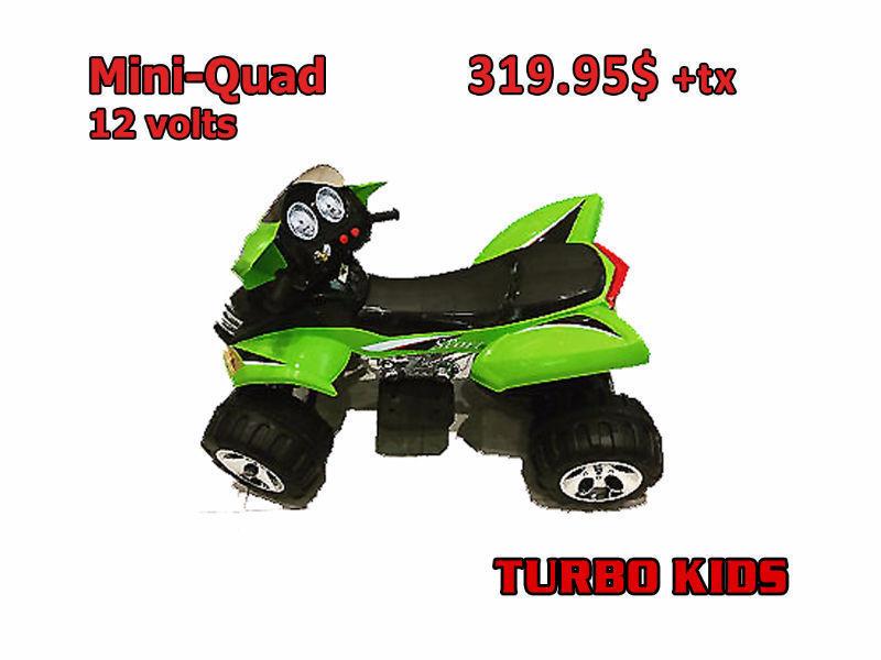 Turbo Kids - Véhicules électriques (2 à 77 ans!) 418-933-9759