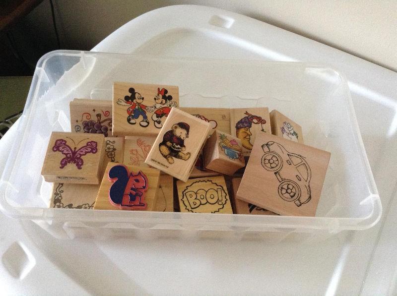 20 RUBBER STAMPS.....BRAND NEW!