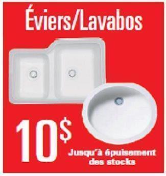 Éviers / lavabos en surface solide (Corian)