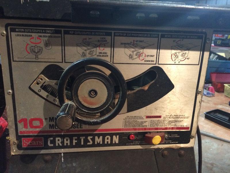 Craftsman 10