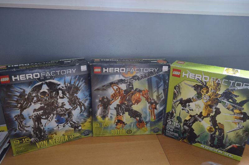 LOTS of LEGO Bionicle and Hero Factory!