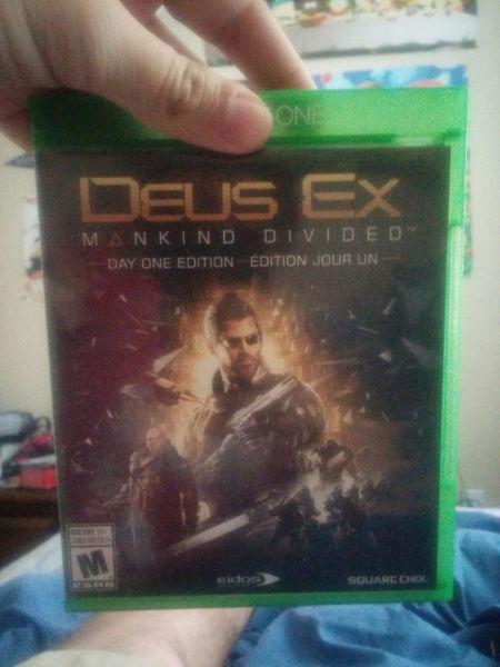 Deus Ex: Mankind Divided For Xbox One