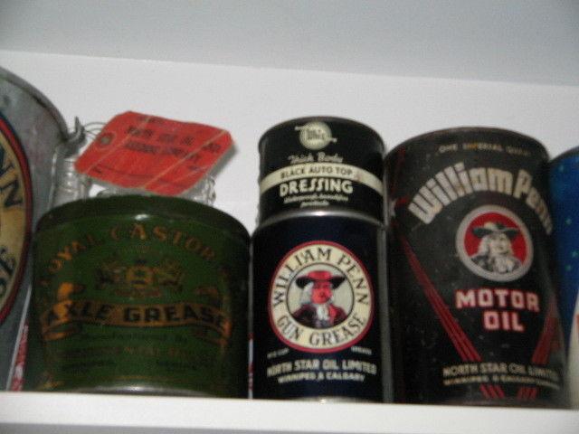 Wanted: CASH for Buffalo,North Star & Continental Oil tins cans signs