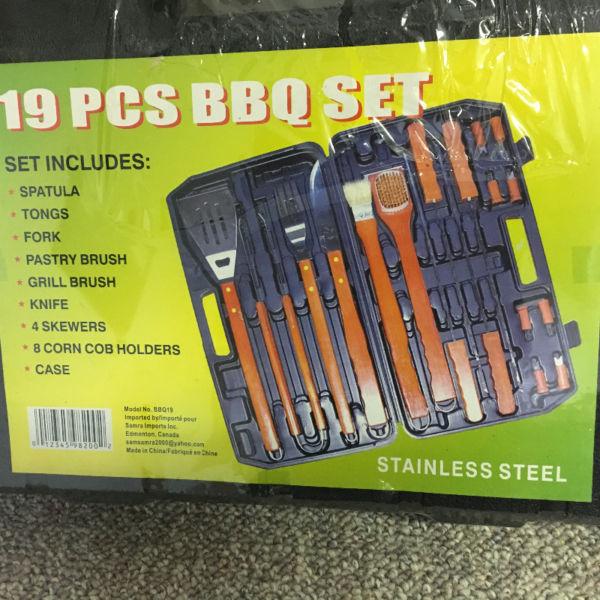 BBQ set of tools