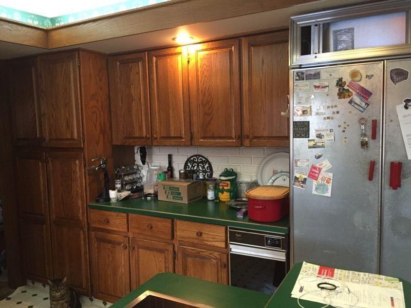 Wanted: Oak Kitchen Cabinets