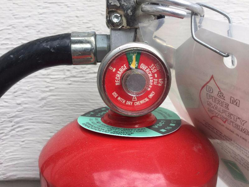 5 lb. fire extinguisher
