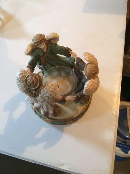 Circle of friends angel candle holder $5.00