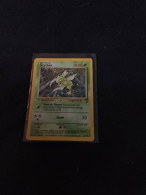 Scyther pokemon card extremely rare