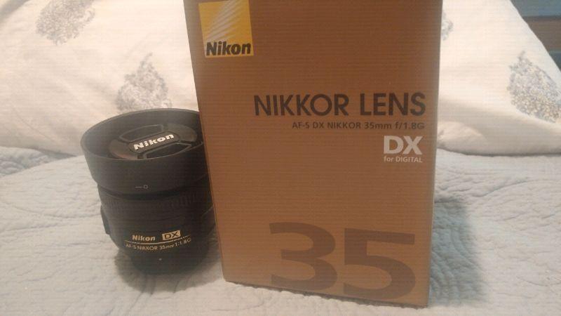 35mm Nikkor Nikon DX f1.8