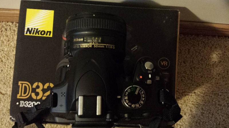 Nikon D3200 with 3 Lenses $500!