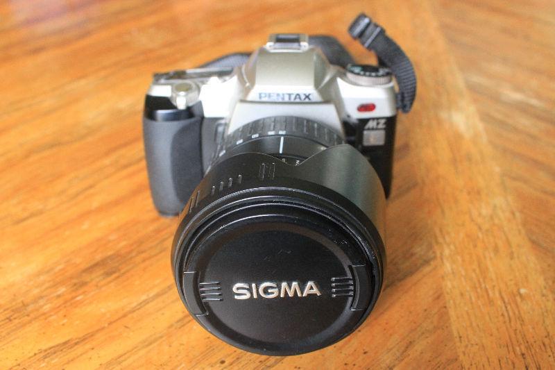 Pentax MZ6 SLR with 28-200 Sigma Lens (Film - NOT digital)