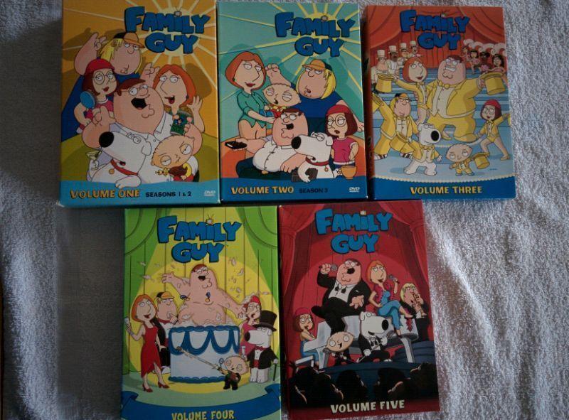 Family Guy Boxsets - Volume 1-5