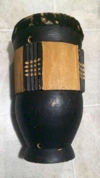Wooden Bongo Drum