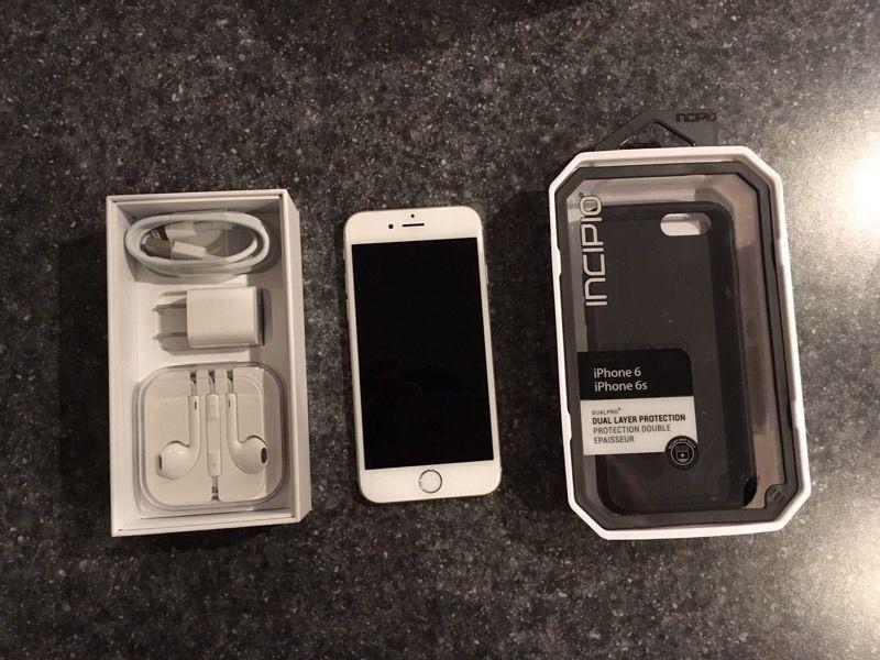 *new* iPhone 6 16gb with case