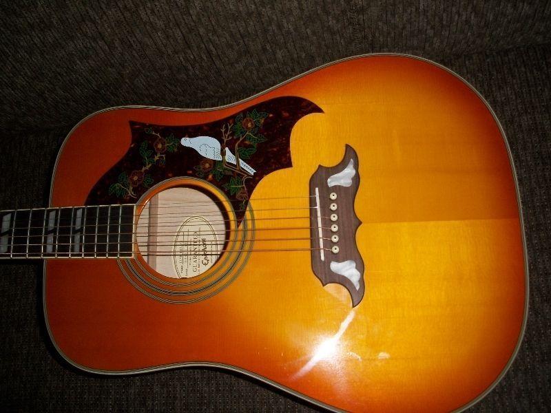 EPIPHONE DOVE ACOUSTIC ELECTRIC-REDUCED