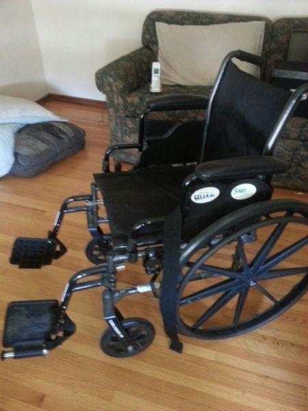 For sale, wheelchair, toilet chair
