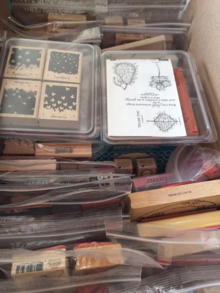 Hundreds of dollars in mostly brand new SCRAPBOOKING supplies