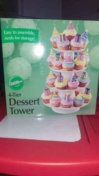 Brand new 4 tier Dessert Tower