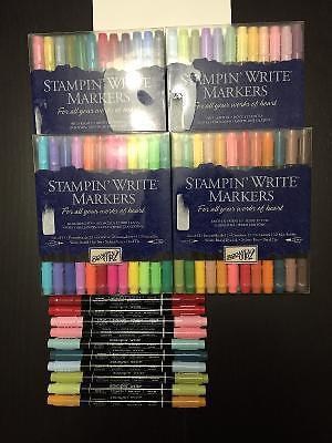 Stampin' Up! Classic marker sets-48 markers + 10 more SU markers