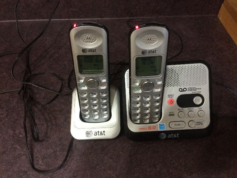 AT&T Cordless Phone with Anwering Machine