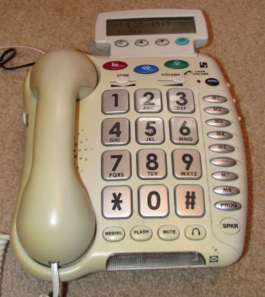 Clearsounds Amplified Corded Telephone Model CSC50