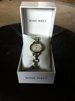 Ladies Nine West silver watch