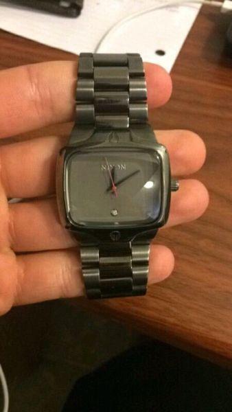 Nixon Player Gunmetal watch