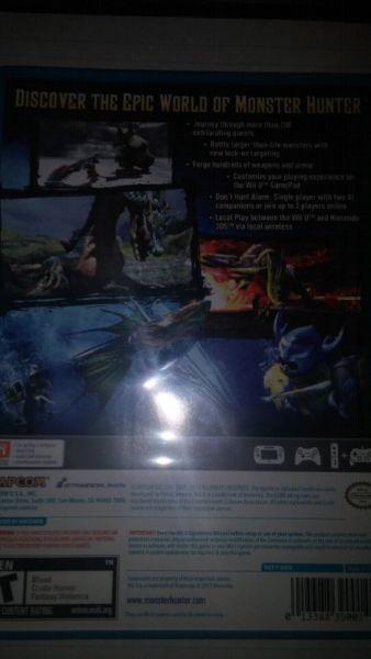 Monster Hunter 3 Ultimate Wii U (Need gone asap)