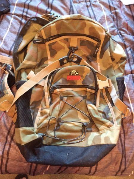 Camo Backpack - new
