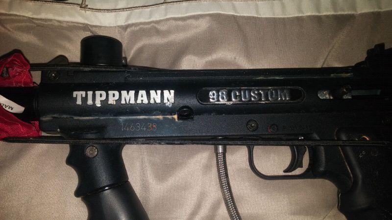 Tippmann 98 custom paintball gun