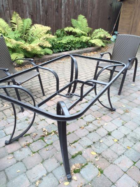 Free patio table. No glass