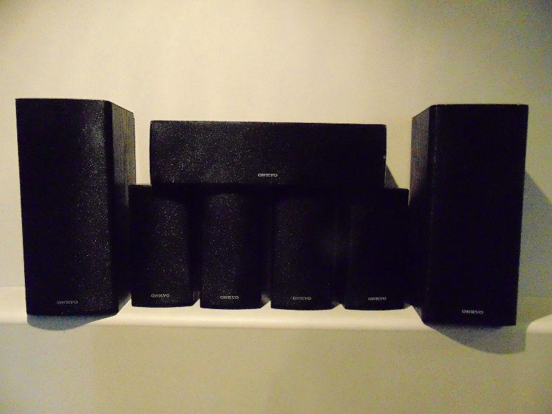 ONKYO Surround sound speakers SKF 580
