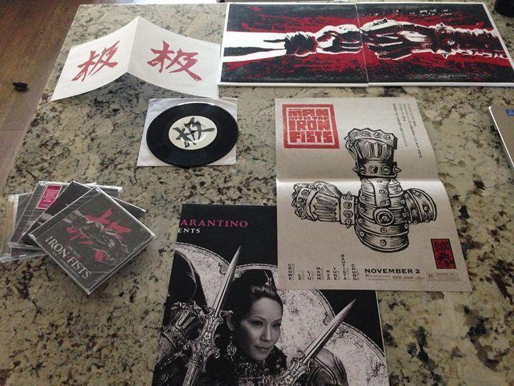 RZA's The man with the iron fist package. (collectors item)