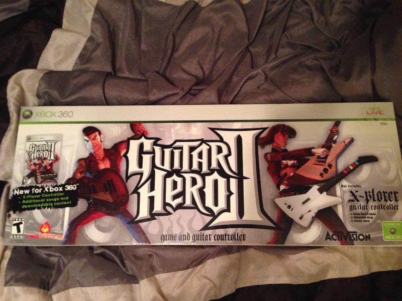 Guitar Hero 2 and Guitar Hero 3 Xbox 360