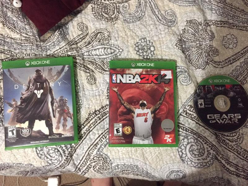 XBOX ONE GAMES FOR SALE!