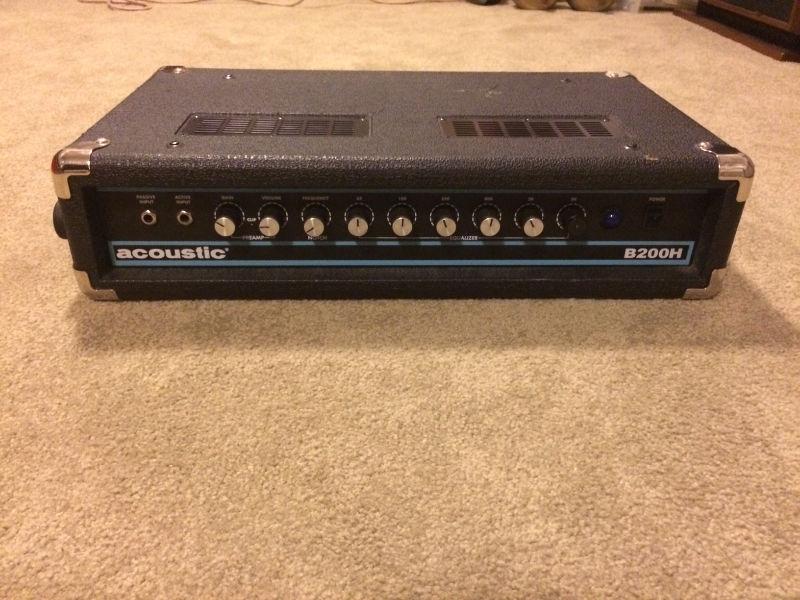 Acoustic Bass Amp B200H $180 OBO works great