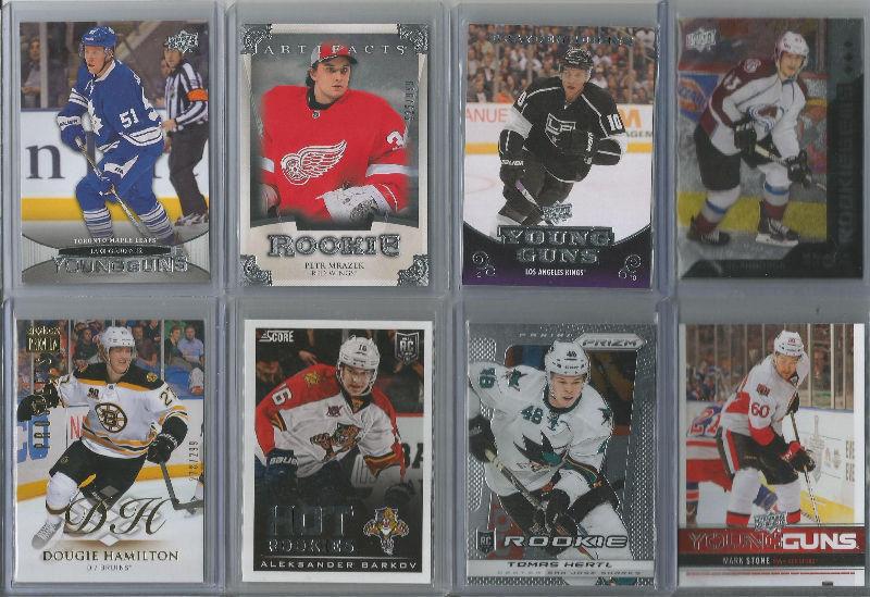 8 x Rookie Hockey Card lot (8)