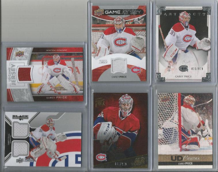 Montreal Canadiens Hockey Cards (Rookie / Jersey / Autograph)