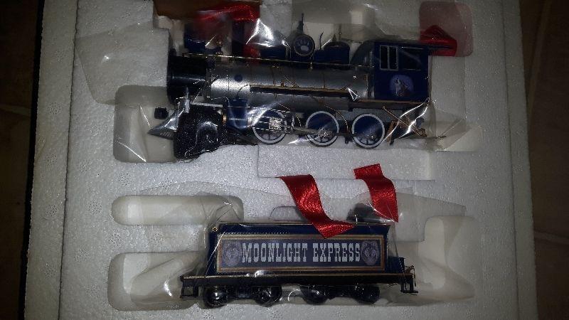 Moonlight Express Bradford Exchange Train Engine For $150