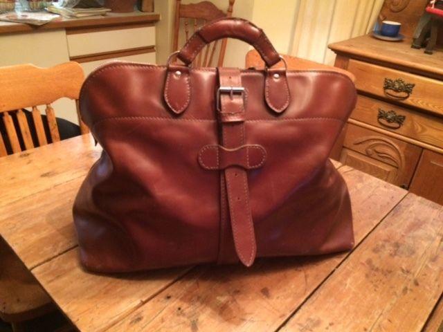 Hand Crafted All Leather Satchel