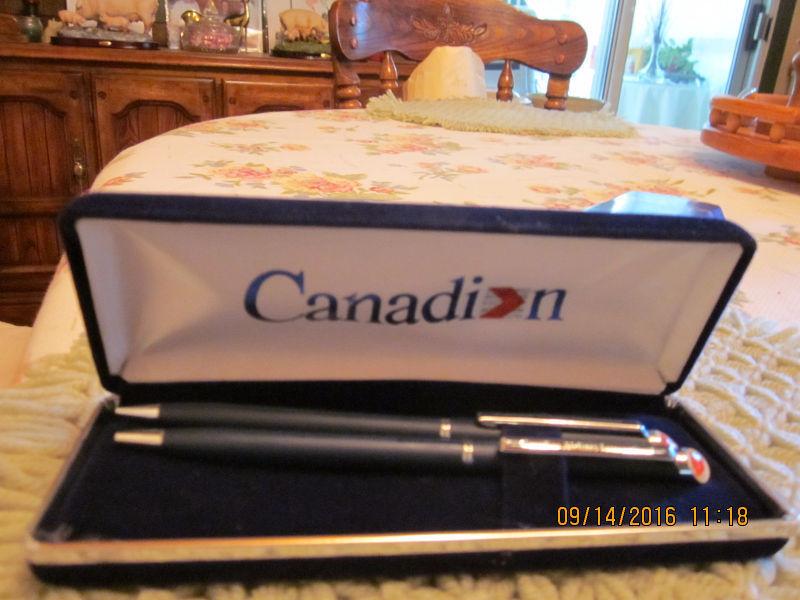 Collectable airline pen & pencil