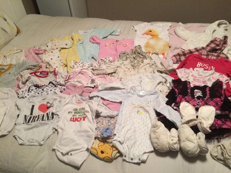 free baby girl clothes *pending pickup*