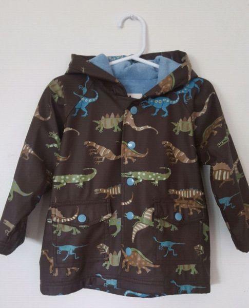 Hatley Dinosaur Rain Jacket size 1