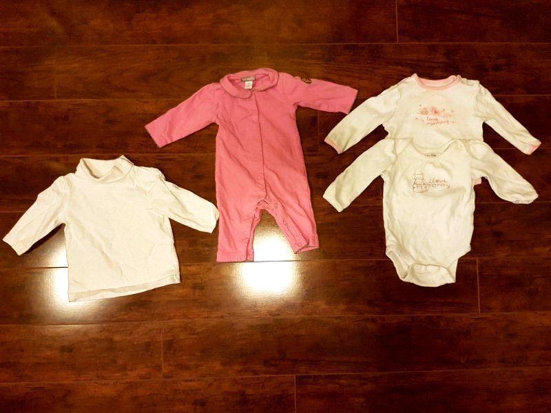 Girl's 3 months clothing lot