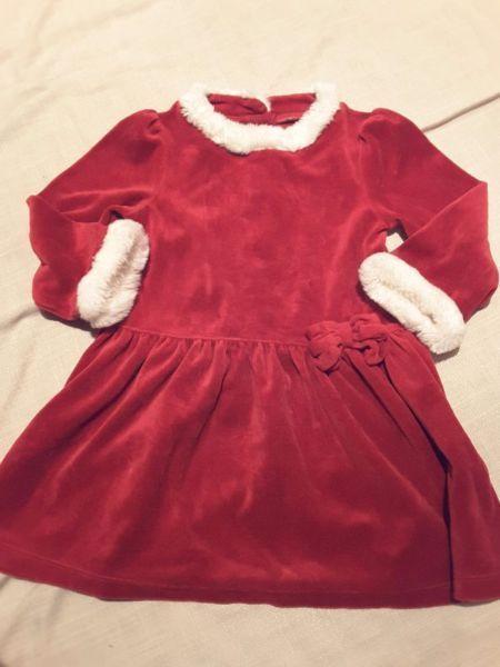 Santa dress, size 3